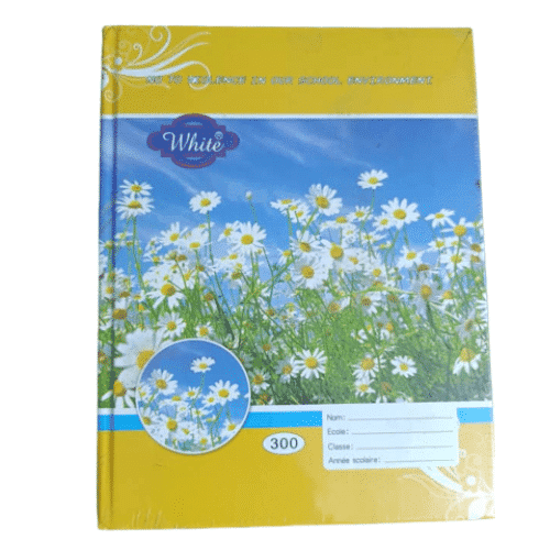 Cahier Jaune White 300p