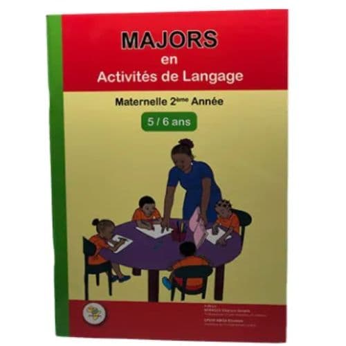 Livre Scolaire Les Majors en activité de langage Maternelle 2ème année