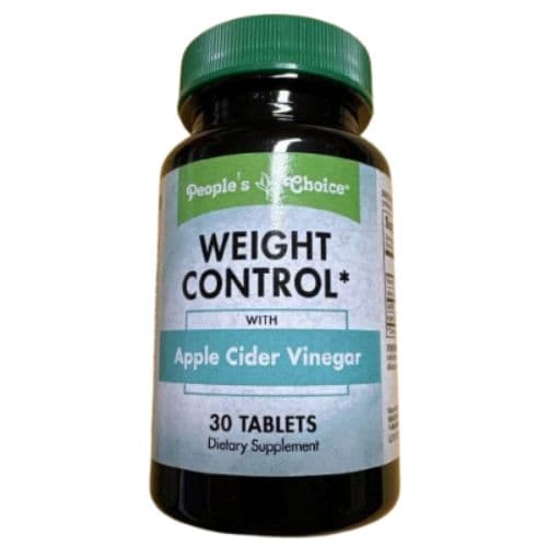 Complètement Alimentaire PEOPLE'ES CHOICE Weight Control,Pour La Gestion Du Poids, 30 Comprimés