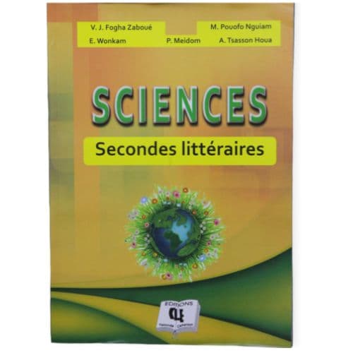 Livre Scolaire De Sciences 2nde A &amp; SES