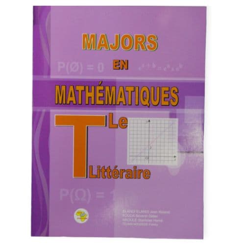 Livre Scolaire Majors en Mathématiques Tle A &amp; SES