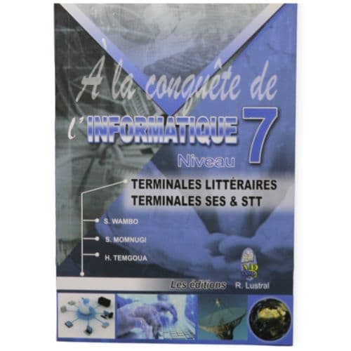Livre Scolaire A la conquête de l'informatique Tle A &amp; SES