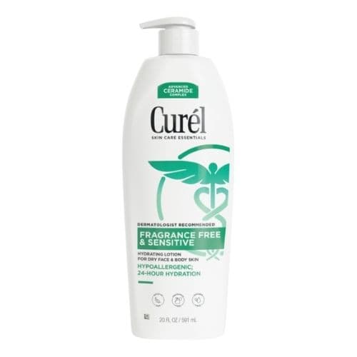 Lotion hydratante pour peau sèche FRAGRANCE FREE &amp; SENSITIVE CUREL 591ml