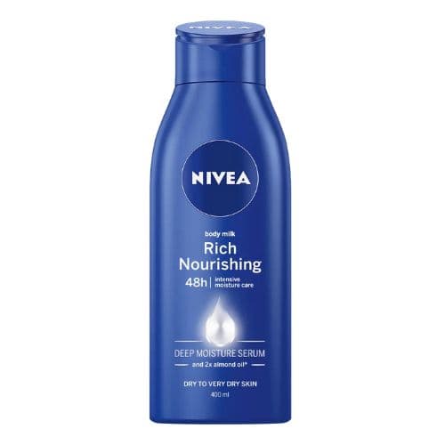 Lait Corps Nourrissant pour les peaux tres sèches NIVEA 400ml