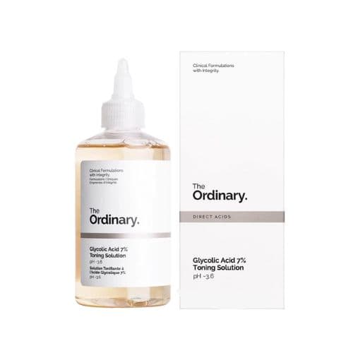 Lotion tonique exfoliante à l'acide glycolique 7% ORDINARY 100ml