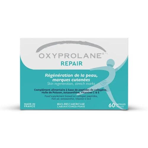 Complément alimentaire pour la régénération de la peau OXYPROLANE 30gélules