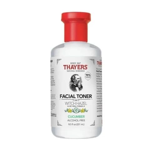 Tonique visage au Concombre et à l'Hamamélis sans alcool THAYERS 251ml