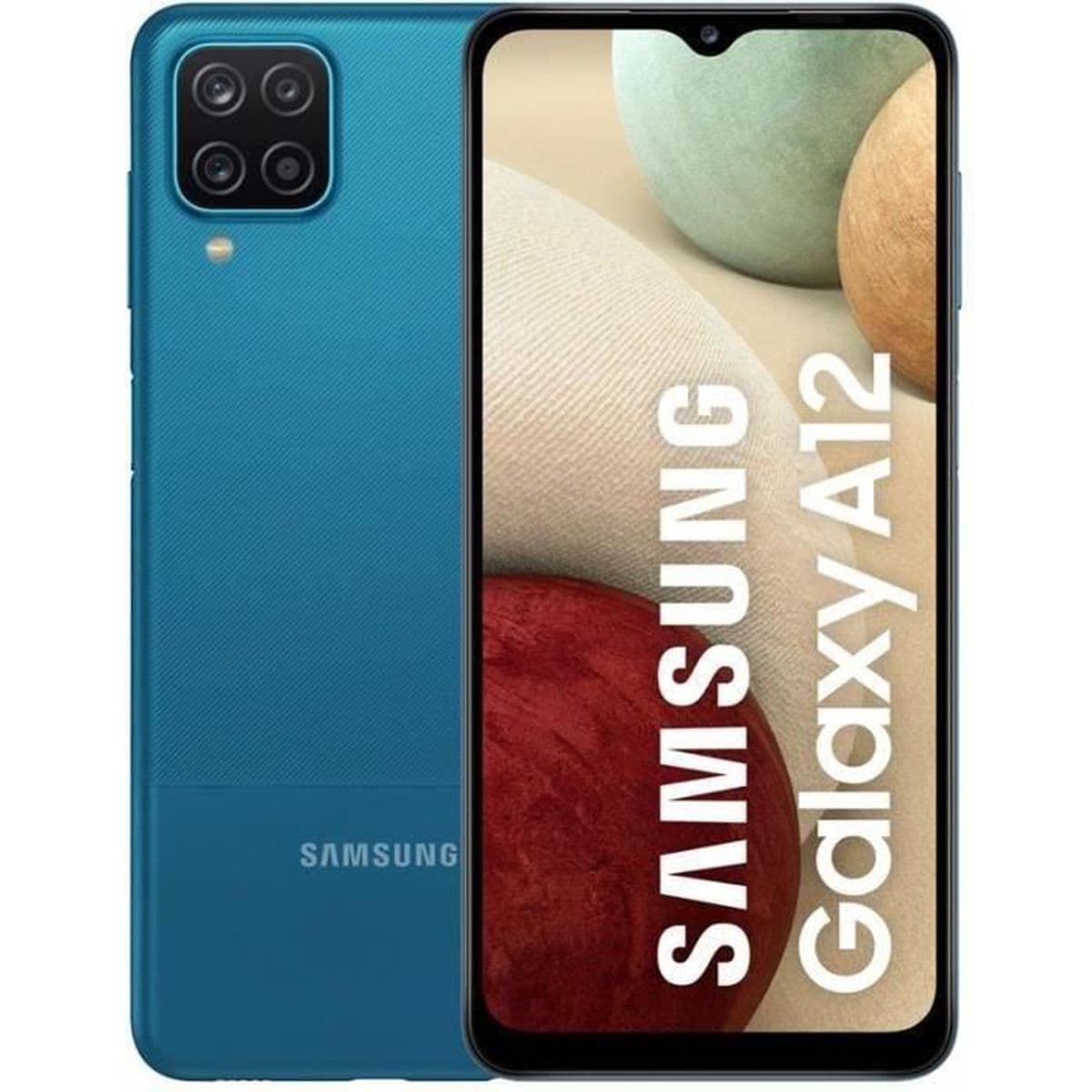 Smartphone Samsung Galaxy A12 Double Sim Mémoire 64Go/Ram 4Go